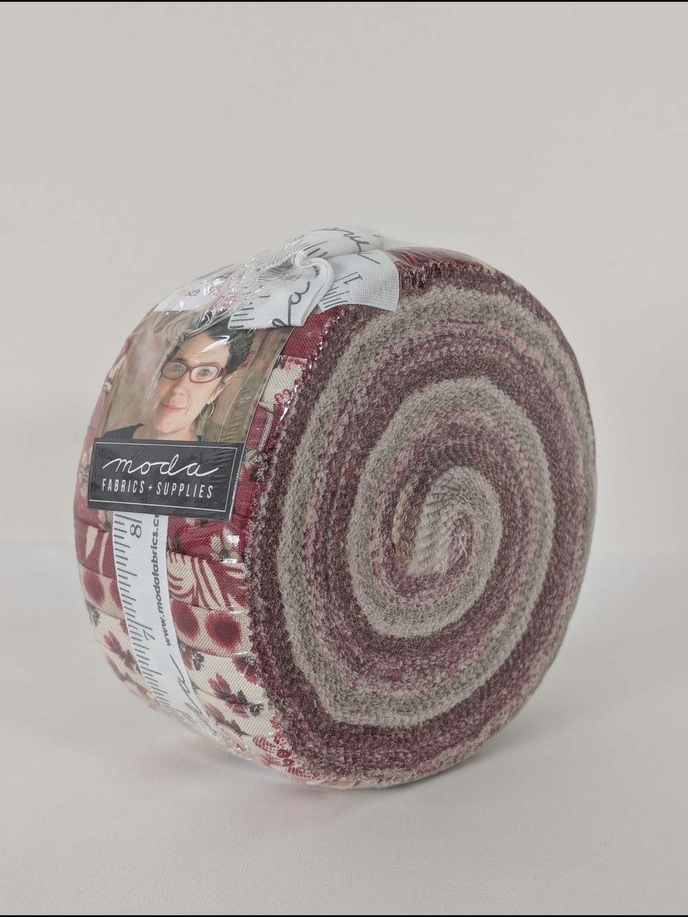 La Vie en Rouge French General Jelly Roll Quilting Fabric Moda 42 x 2.5" x WOF